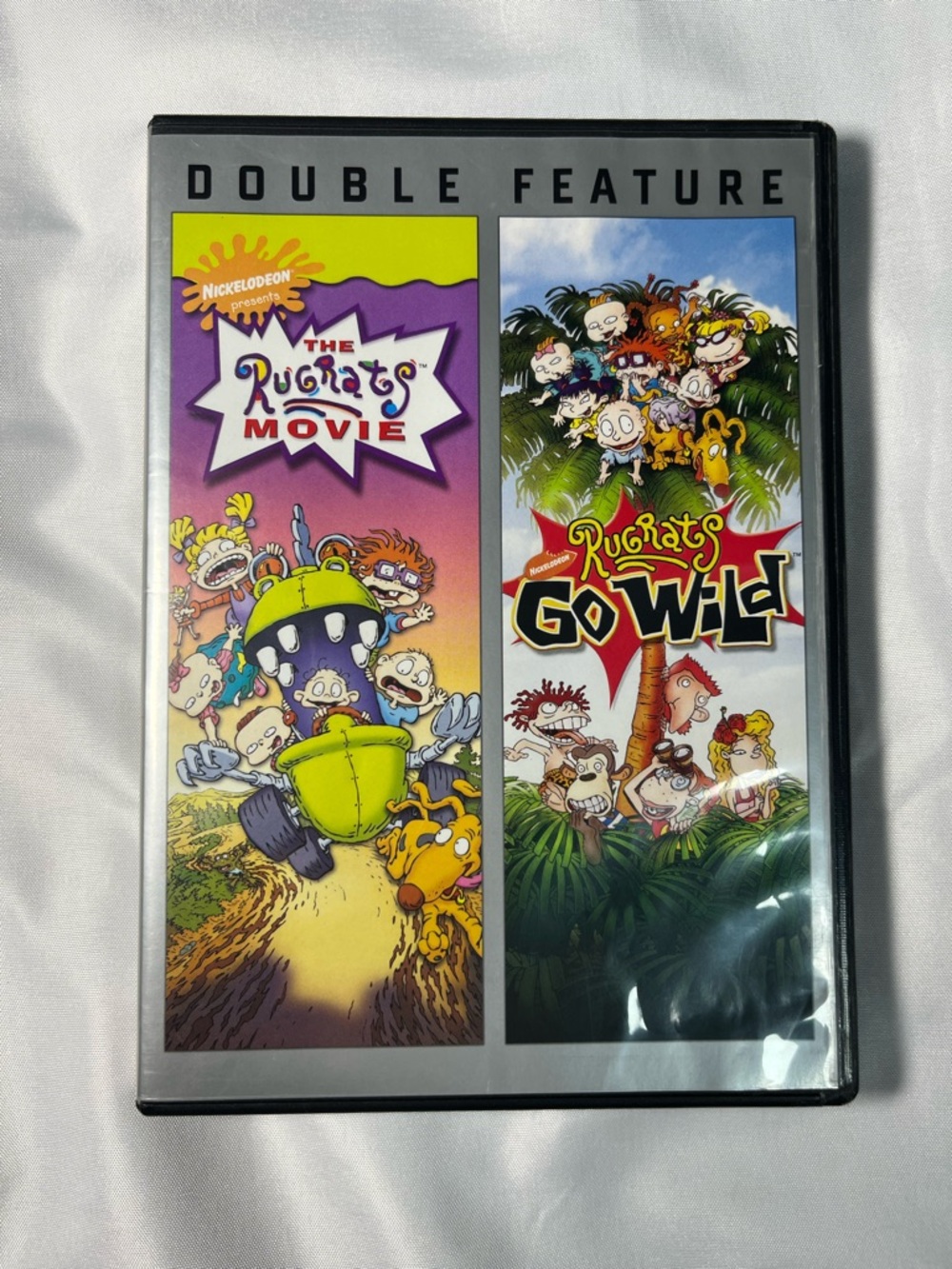 Rugrats Movie & Rugrats Go Wild DVD Double Feature 2003 Nickelodeon Y2K